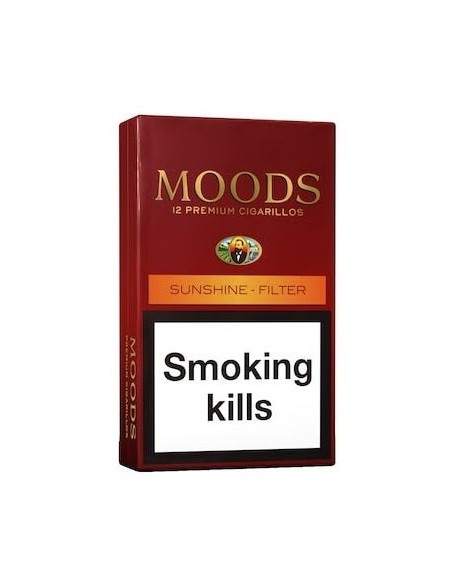 سیگار برگ مودر سانشاین (سیگاریلو) Moods Sunshine - (12 نخ)