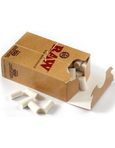 فیلتر سیگار پیچ طبیعی راو 100 عددی RAW 8mm