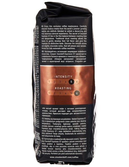 دانه قهوه دیویدف اسپرسو اینتنس Davidoff Espresso 57 Intense 500g