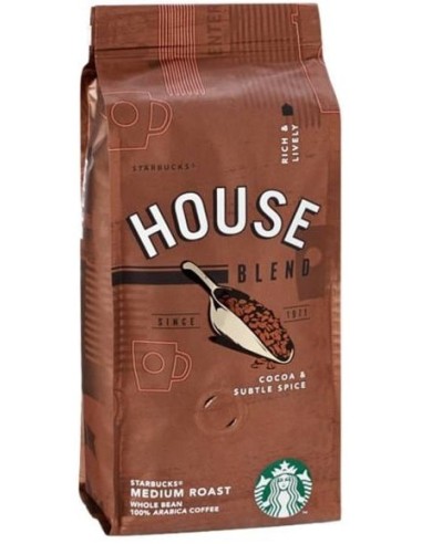 دانه قهوه استارباکس هاوس بلند Starbuks House Blend 250g
