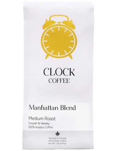 دانه قهوه کلاک کافی منهتن بلند Clock Coffee...