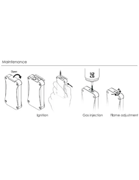 فندک ساروم Sarome BM6-08