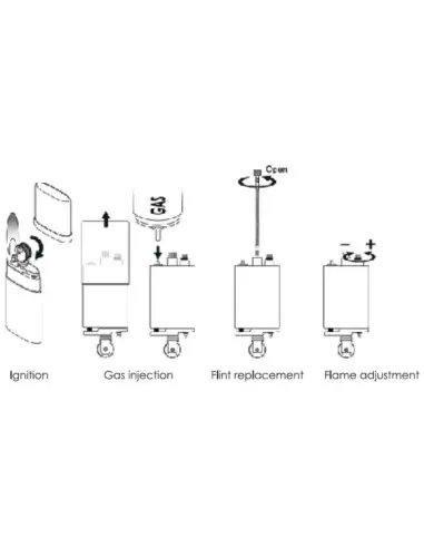 فندک ساروم Sarome SF12-02