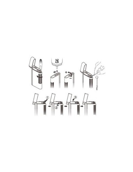 فندک ساروم Sarome SD8-19