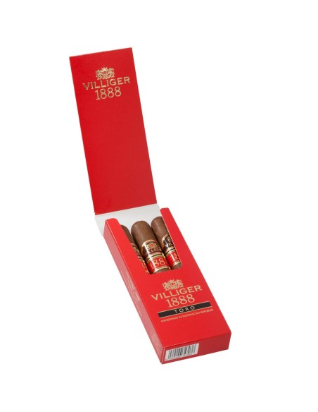 سیگار برگ ویلیجر-ویلیگر Villiger 1888 Toro - تک نخ