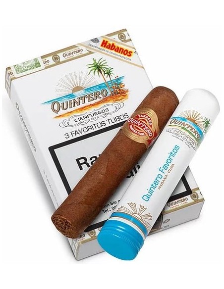 سیگار برگ Quintero Favoritos Tubos (1 نخ)