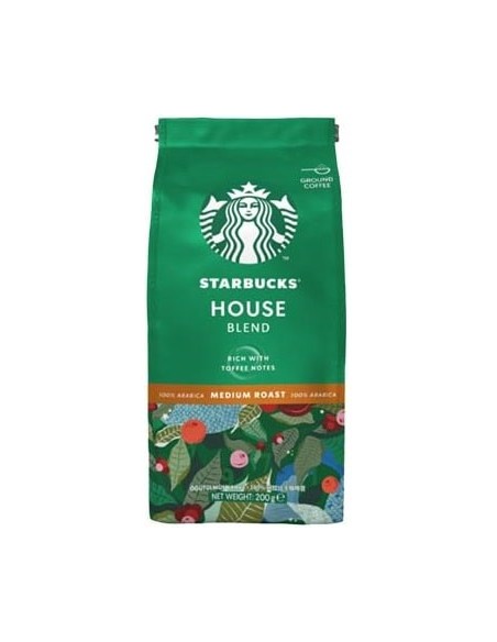 دانه قهوه استارباکس هاوس بلند Starbuks House Blend 250g