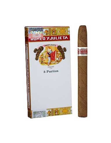 سیگار برگ رومئو جولیتا Romeo y Julieta Puritos (بسته 5 نخی)