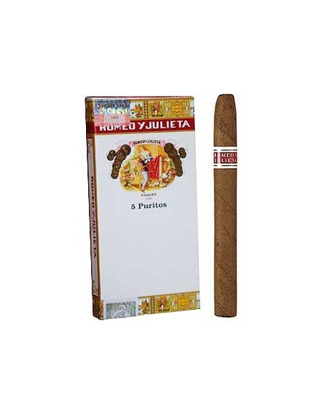 سیگار برگ رومئو جولیتا Romeo y Julieta Puritos (بسته 5 نخی)