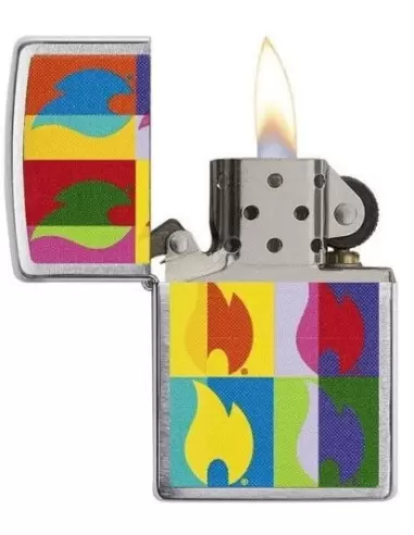 خریدفندک زیپو مدل Zippo 29623 (Abstract Flame)
