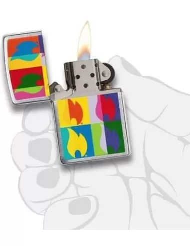 خریدفندک زیپو مدل Zippo 29623 (Abstract Flame)