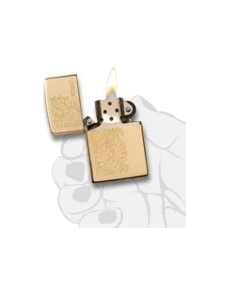 خریدفندک زیپو Zippo 29609 (Paisley Zippo Design)