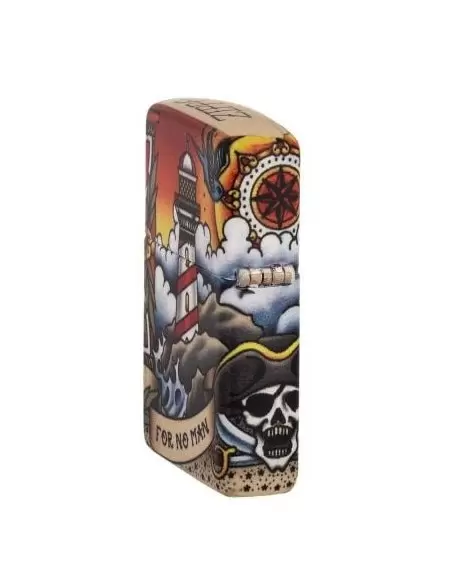 خرید فندک زیپو (Zippo 49532 (Nautical Tatto Design