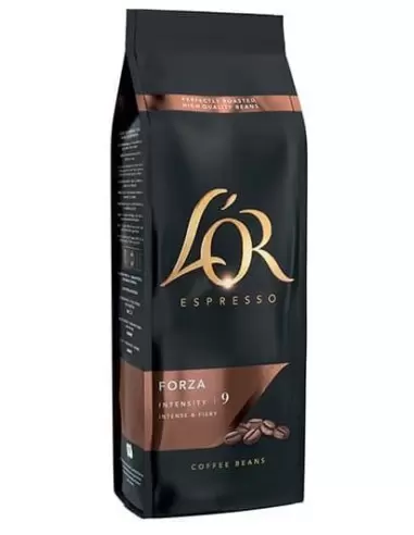 خرید دانه قهوه لر اسپرسو فورزا L’OR espresso forza beans