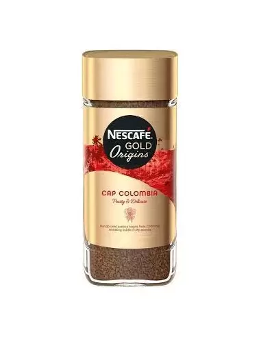 قهوه فوری نسکافه گلد کپ کلمبیا Nescafe Gold Cap Colombia 100gr