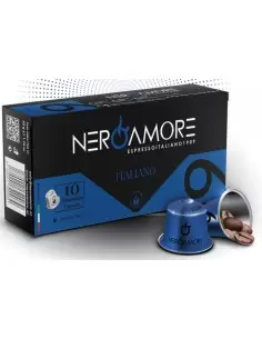 خرید کپسول قهوه نسپرسو نرو آمور شماره 6 ایتالیانو Nero Amore 6 Italiano