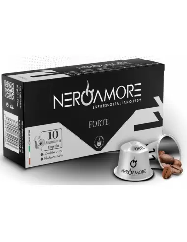 کپسول قهوه نسپرسو نرو آمور 1 فورته Nero Amore 1 Forte