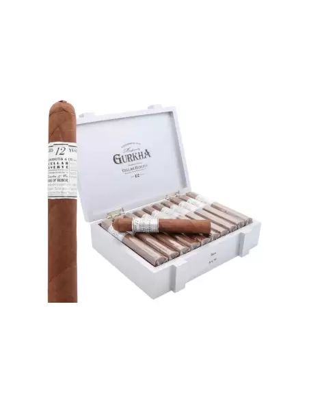 سیگار برگ گورخا 12 ساله Gurkha Cellar Platinum Edition 12 Year - تک نخ
