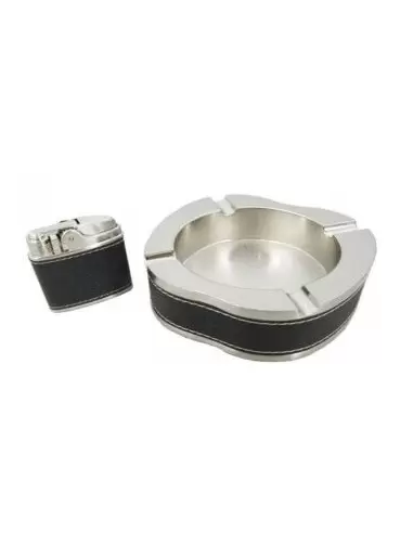 ست هدیه فندک و زیرسیگاری مدل SN-SSHN-2101-3
