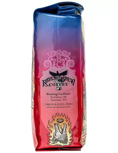خرید دانه قهوه راونز برو ویکد ولف (گرگ شرور - گرگ بدجنس) Raven's Brew Wicked Wolf 340gr