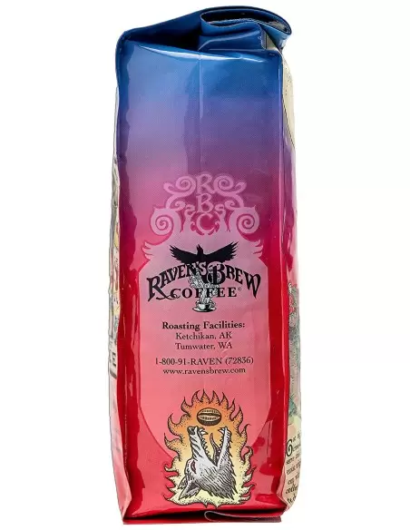 خرید دانه قهوه راونز برو ویکد ولف (گرگ شرور - گرگ بدجنس) Raven's Brew Wicked Wolf 340gr