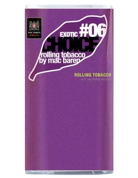 خرید توتون سیگارپیچ مک بارن اگزاتیک چویس Mac Baren exotic Choice