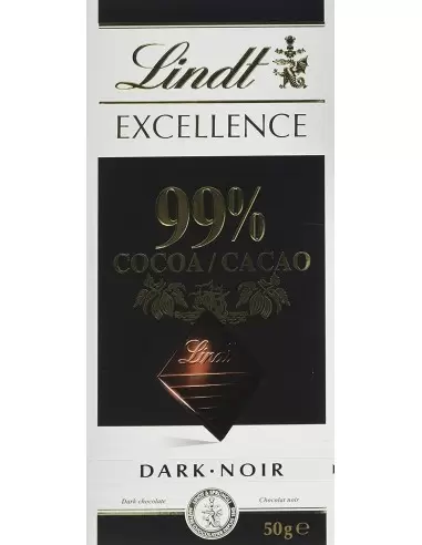 خرید شکلات تلخ اکسلنس 99% لینت Lindt Excellence Dark 99% Chocolate