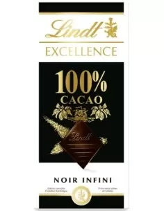 خرید شکلات تلخ اکسلنس 100% لینت Lindt Excellence Dark 100% Chocolate