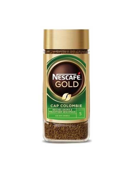 قهوه فوری نسکافه گلد کپ کلمبیا Nescafe Gold Cap Colombia 100gr