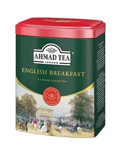 خرید چای صبحانه انگلیسی جعبه فلزی احمد Ahmad English Breakfast Tea