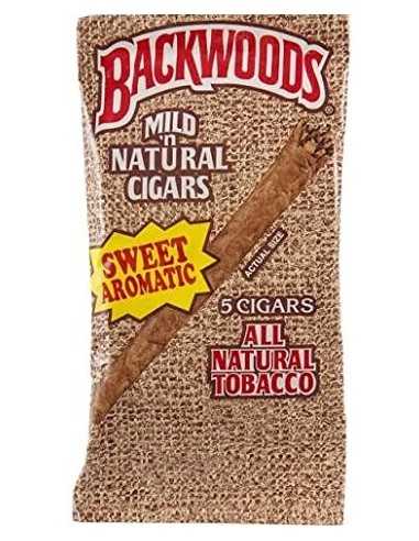 سیگار برگ (سیگاریلو) بک وودز سویت Backwoods Sweet Aromatic (بسته 5 نخی)