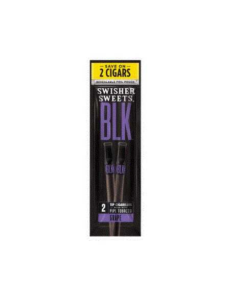 سیگار برگ (سیگاریلو) Swisher Sweets BLK Grape (بسته 2 نخی)