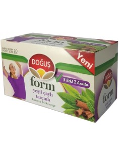 خرید دمنوش لاغری چای سبز و دارچین فرم دوغوش Dogus Form Cayi Yesil Cayli Tarcinli