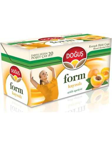 خرید دمنوش لاغری زردآلو فرم دوغوش Dogus Cay Form Kayisili