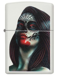 خرید فندک زیپو Zippo 29400 (Day Of The Dead Lady Tattoo)