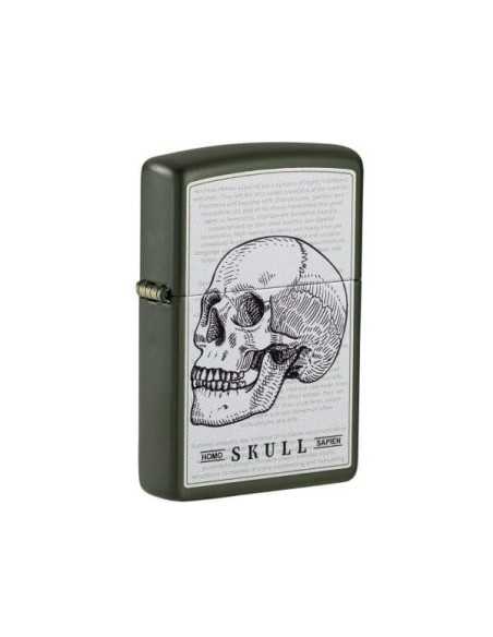 فندک زیپو طرح جمجمه Zippo 49602 (SKULL DESIGN)