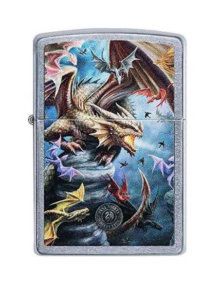 فندک زیپو طرح اژدها Zippo 49104 ( ANNE STOKES COLLECTION)