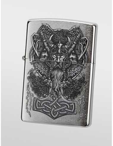 فندک زیپو طرح وایکینگ Zippo 49777 (VIKING DESIGN)