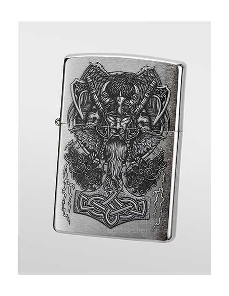 فندک زیپو طرح وایکینگ Zippo 49777 (VIKING DESIGN)