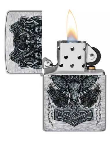 فندک زیپو طرح وایکینگ Zippo 49777 (VIKING DESIGN)