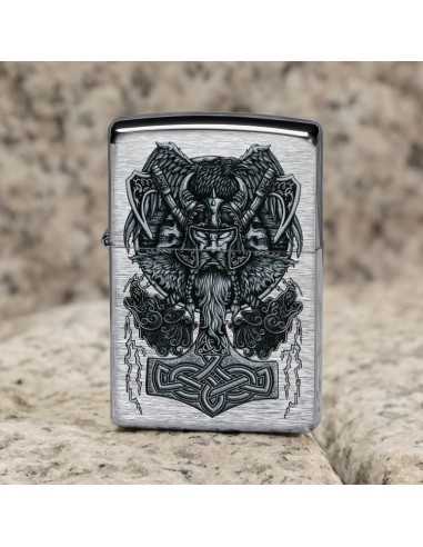 فندک زیپو طرح وایکینگ Zippo 49777 (VIKING DESIGN)