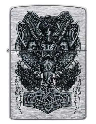 فندک زیپو طرح وایکینگ Zippo 49777 (VIKING DESIGN)