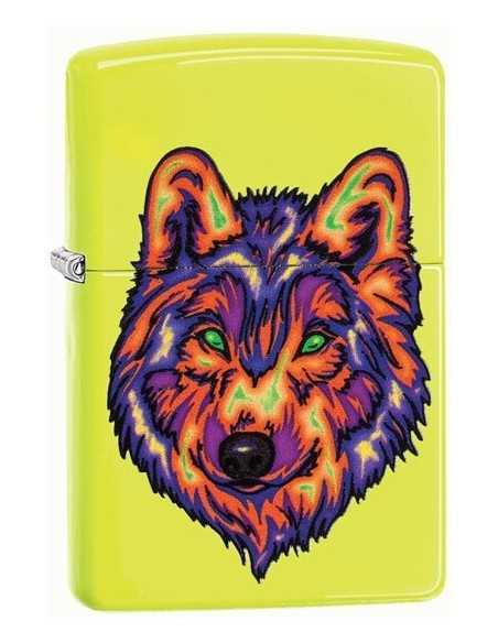 فندک زیپو طرح گرگ Zippo 29639 (WOLF)