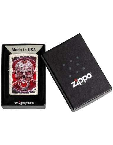 فندک زیپو طرح جمجمه Zippo 49410 (SKULL)