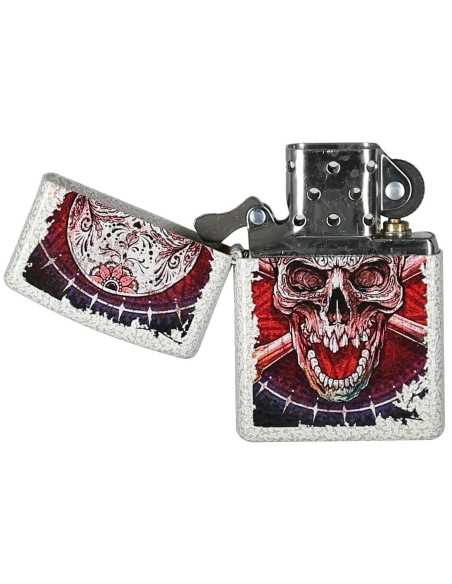 فندک زیپو طرح جمجمه Zippo 49410 (SKULL)