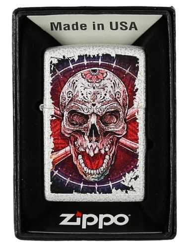 فندک زیپو طرح جمجمه Zippo 49410 (SKULL)