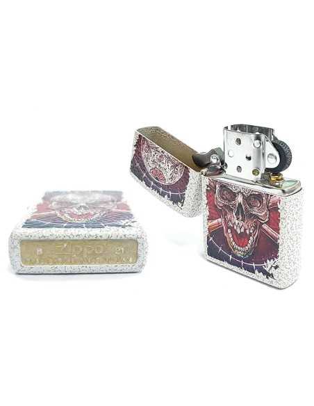 فندک زیپو طرح جمجمه Zippo 49410 (SKULL)