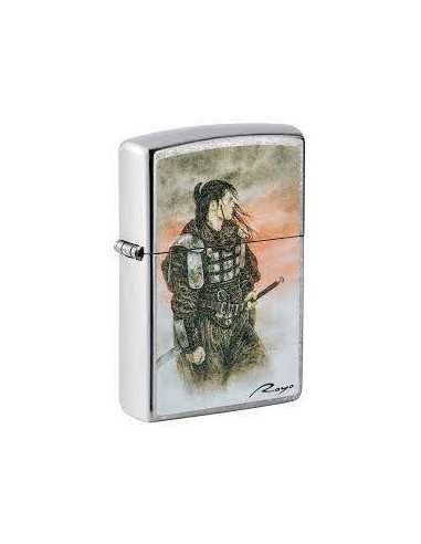 فندک زیپو طرح سامورایی Zippo 49767 (LUIS ROYO)