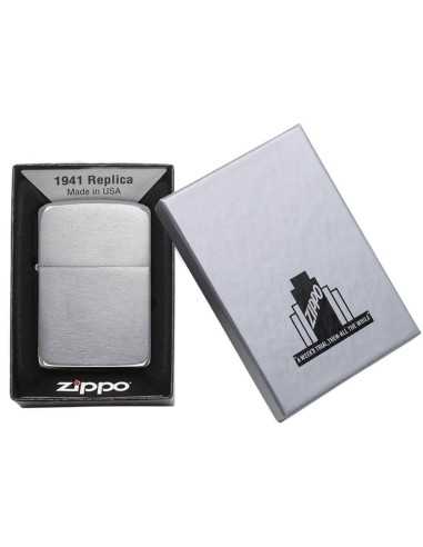 فندک زیپو رپلیکا Zippo 1941 (Replica Brush Chrome)