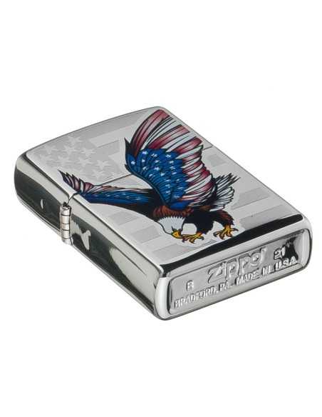 فندک زیپو طرح عقاب Zippo 28449 (EAGLE FLAG)